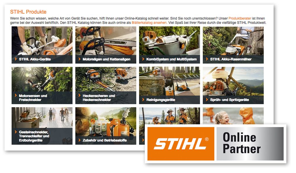 STIHL Online Partner