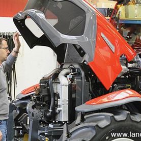 Lindner Lintrac 110 beim Rollout