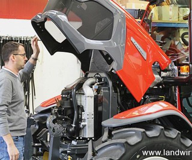 Lindner Lintrac 110 beim Rollout