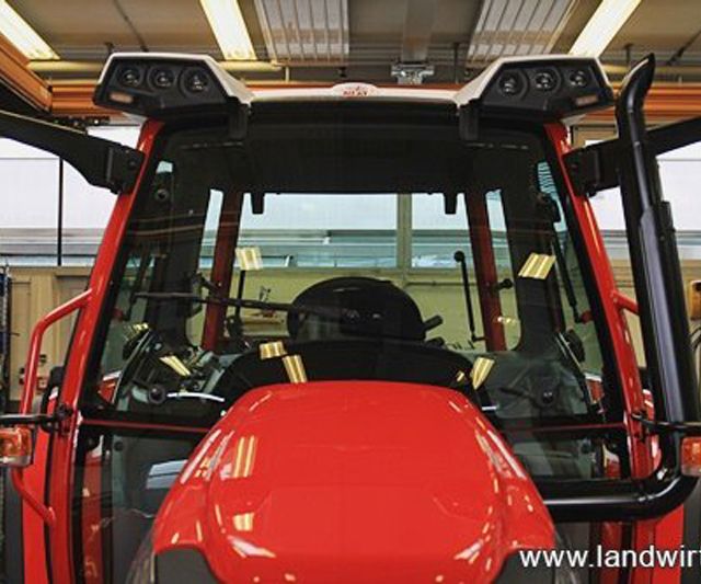 Lindner Lintrac 110 beim Rollout