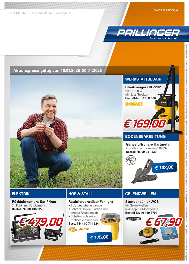 Prillinger Prospekt Frühling 2025